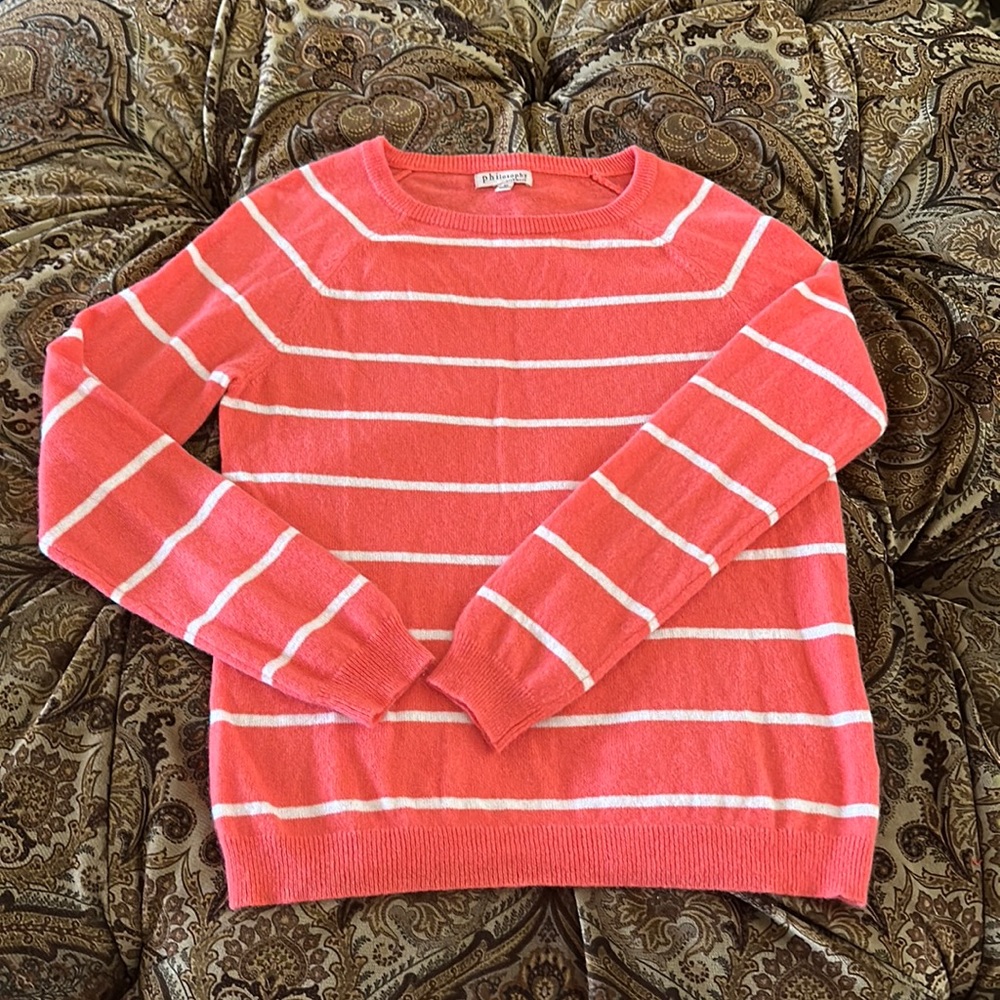PHILOSOPHY striped cashmere sweater